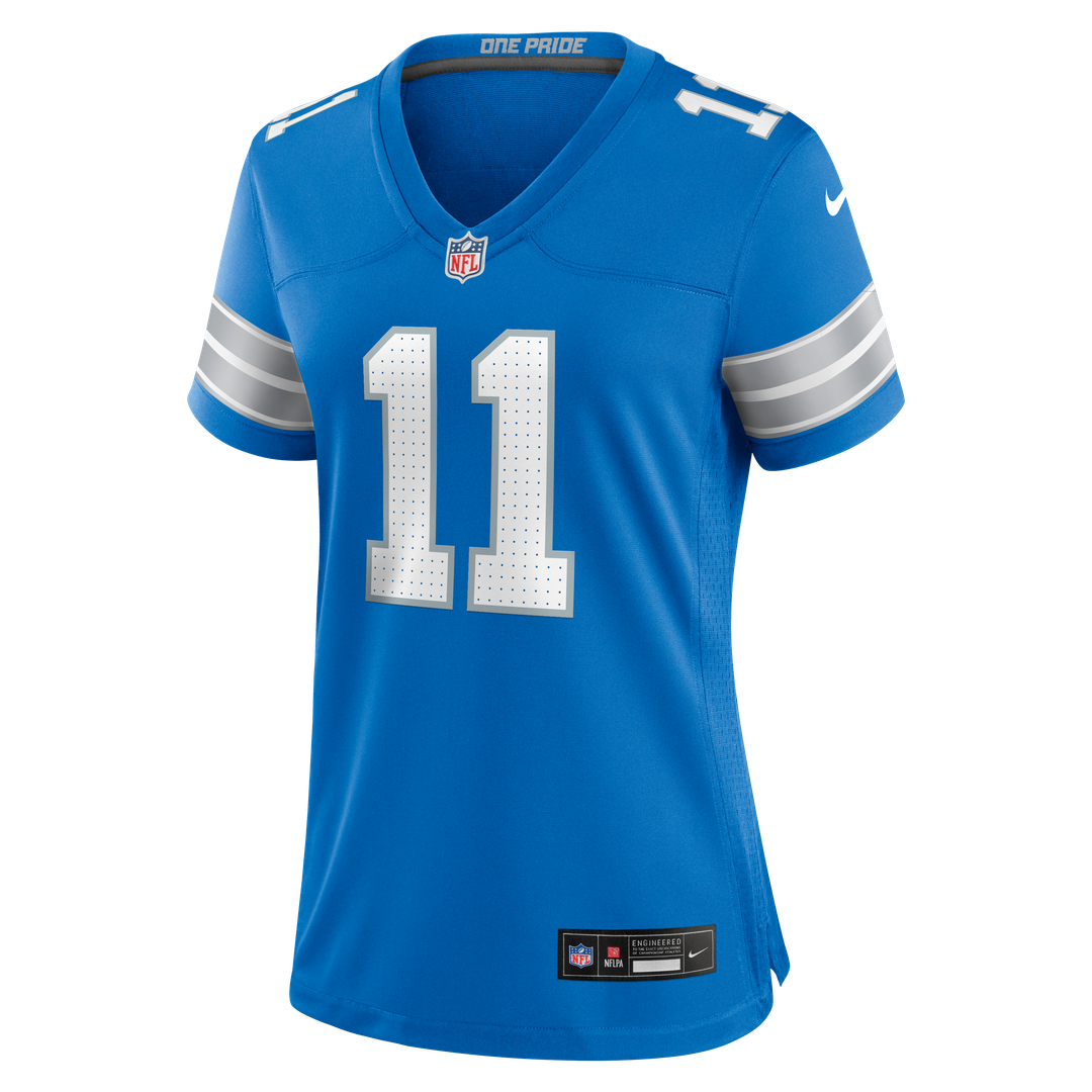 Damone Clark Detroit Lions Nike Women's Team Game Jersey -  Blue