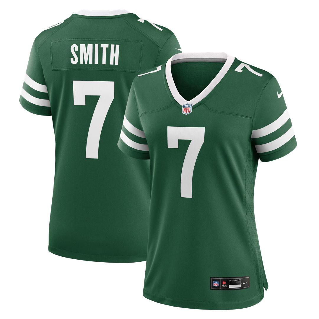 Geno Smith New York Jets Nike Women's Game Jersey - Legacy Green