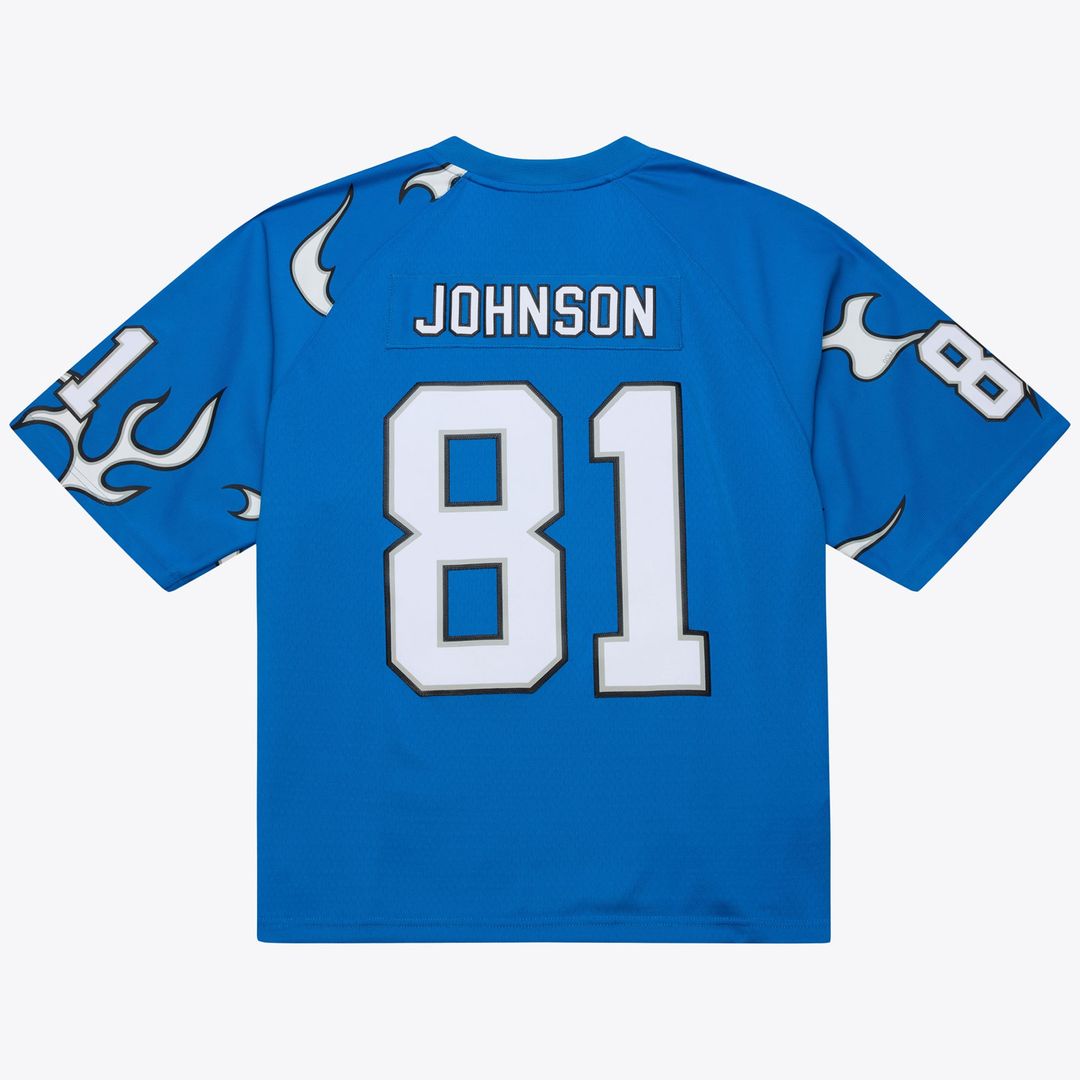 Calvin Johnson Detroit Lions Mitchell & Ness x Golf Wang Unisex 2007 Legacy Fashion Jersey - Blue
