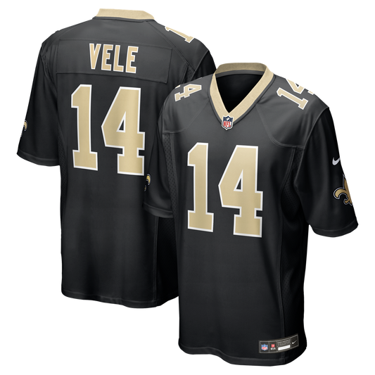 Devaughn Vele New Orleans Saints Nike Team Game Jersey -  Black