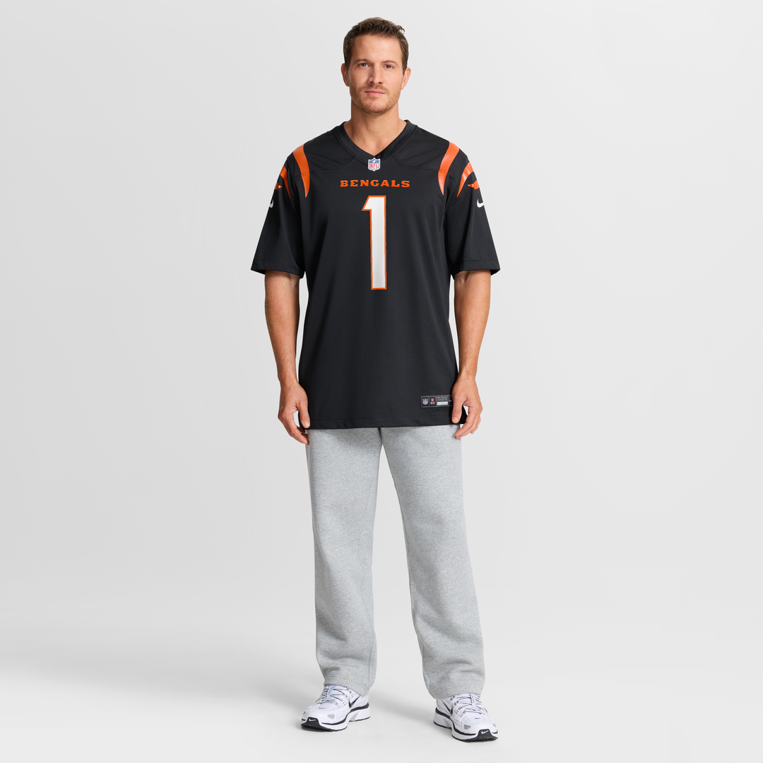 Ja'Marr Chase Cincinnati Bengals Nike Game Jersey - Black