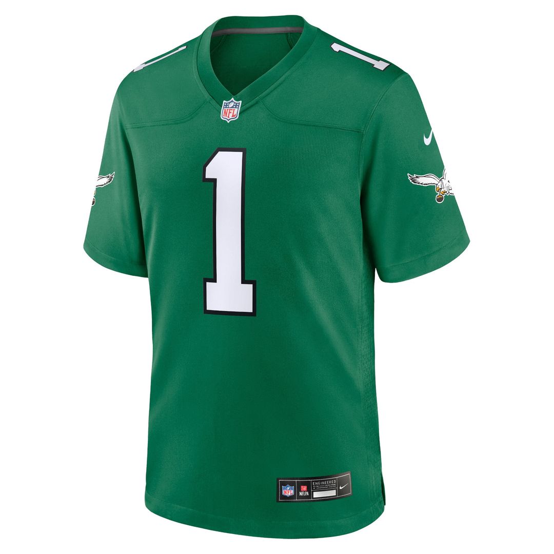 Jalen Hurts Philadelphia Eagles Nike Youth Game Jersey - Green