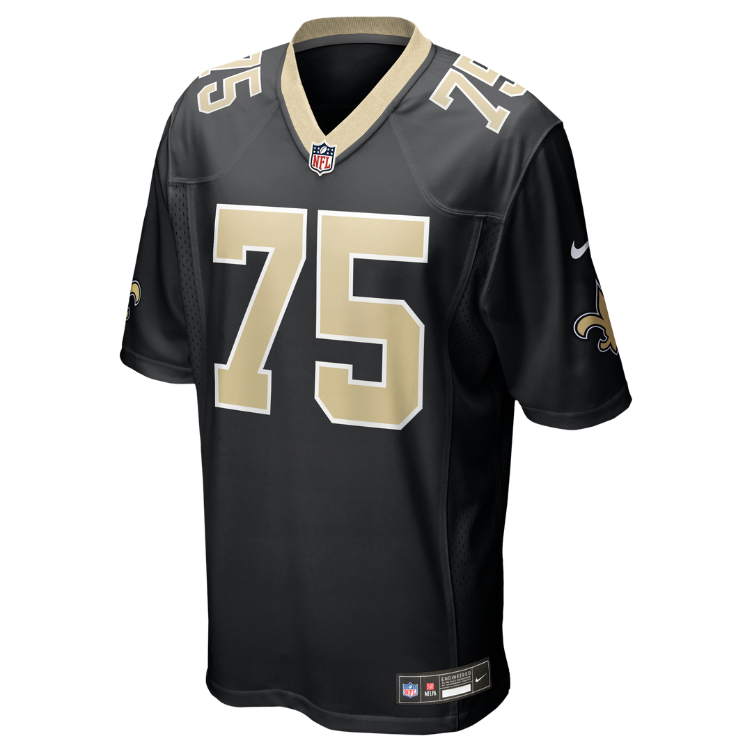 Taliese Fuaga New Orleans Saints Nike  Game Jersey -  Black