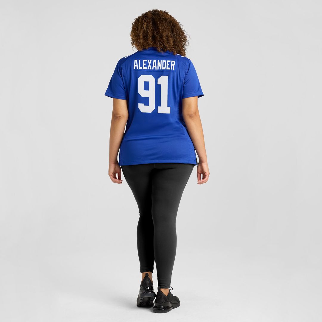 Darius Alexander New York Giants Nike Women's Team Game Jersey -  Royal