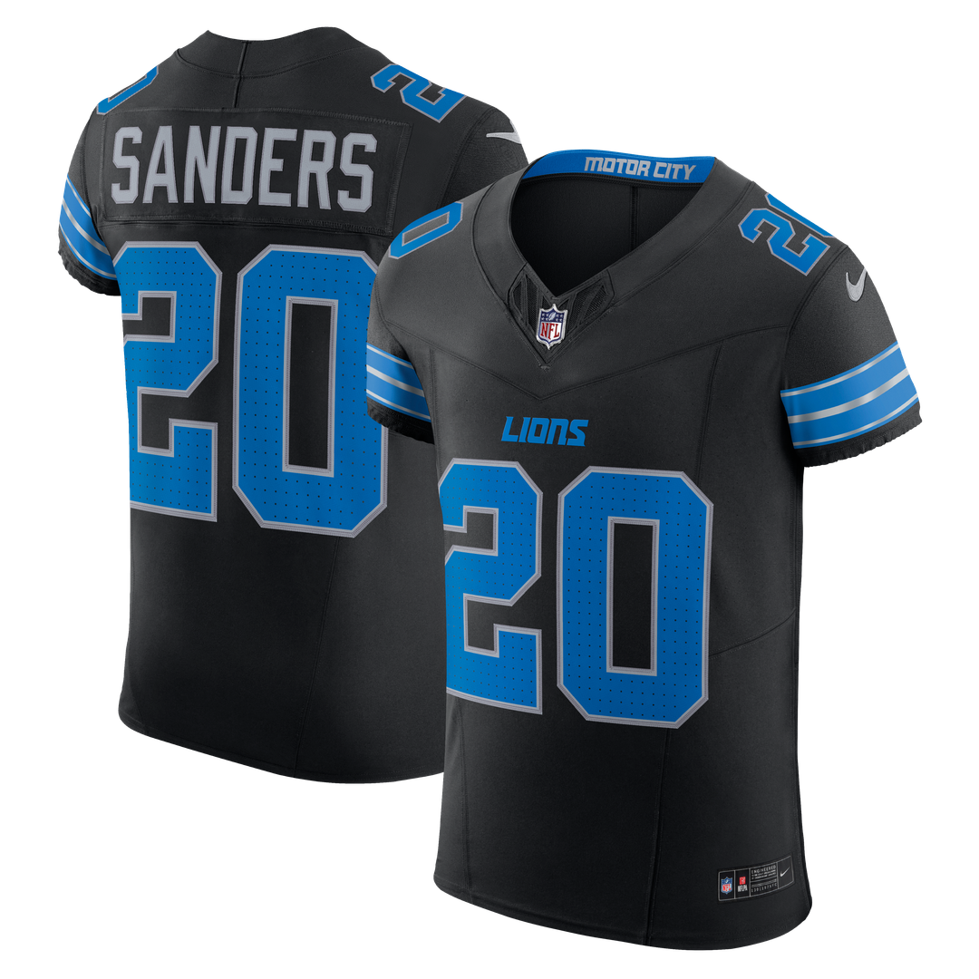 Barry Sanders Detroit Lions Nike  Vapor F.U.S.E. Elite Jersey - Blue