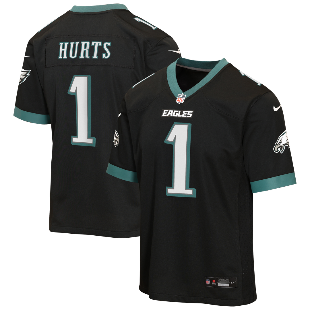 Jalen Hurts Philadelphia Eagles Nike Youth Game Jersey - White