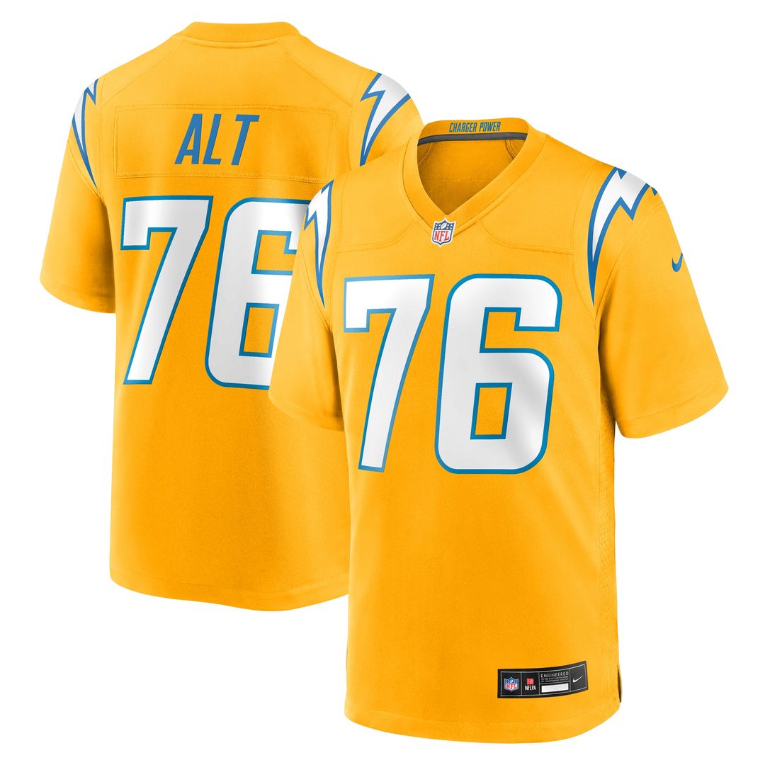 Joe Alt Los Angeles Chargers Nike Alternate Super Chargers Game Player Jersey - Navy