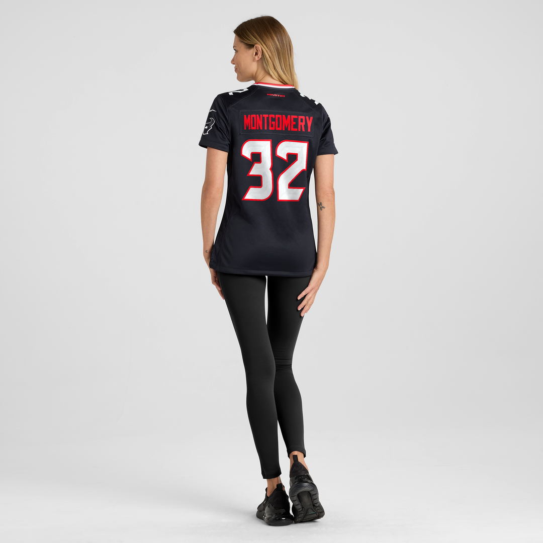 David Montgomery Houston Texans Nike Women's Game Jersey - Navy