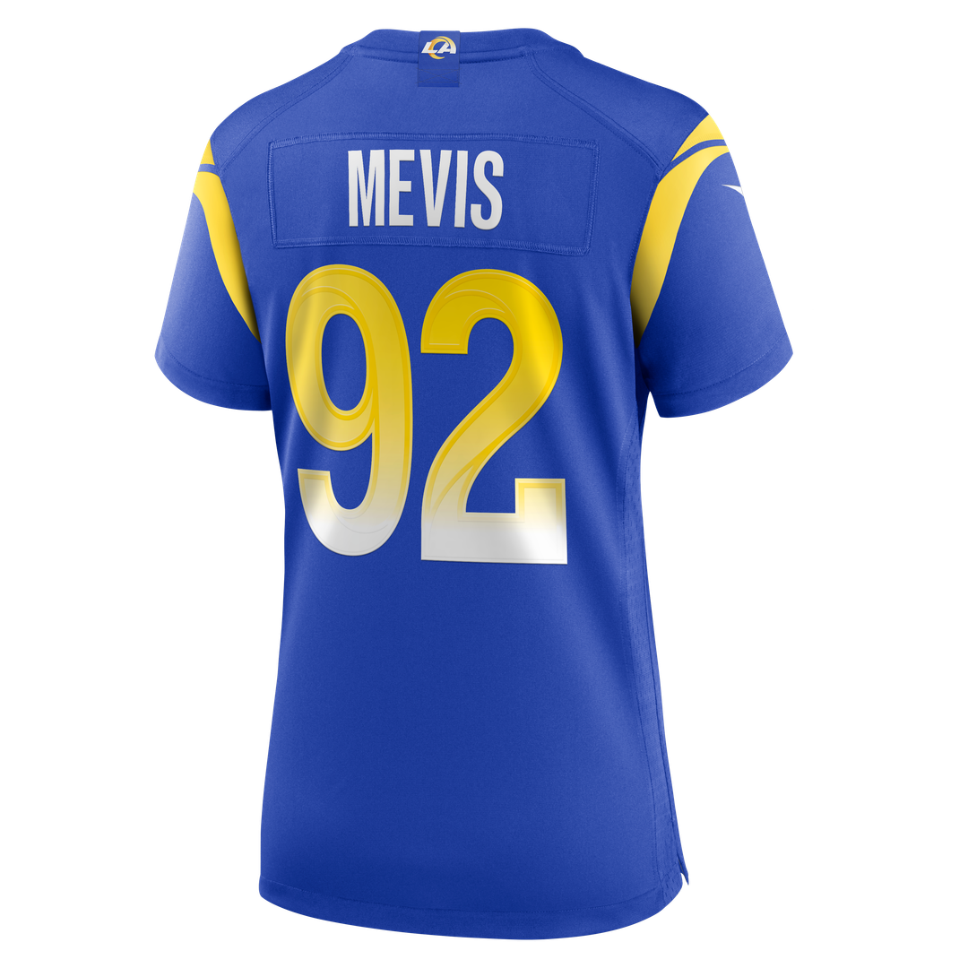 Harrison Mevis Los Angeles Rams Nike Women's Team Game Jersey -  Royal
