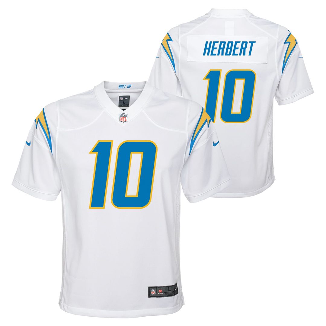 Justin Herbert Los Angeles Chargers Nike Youth Game Jersey - Navy