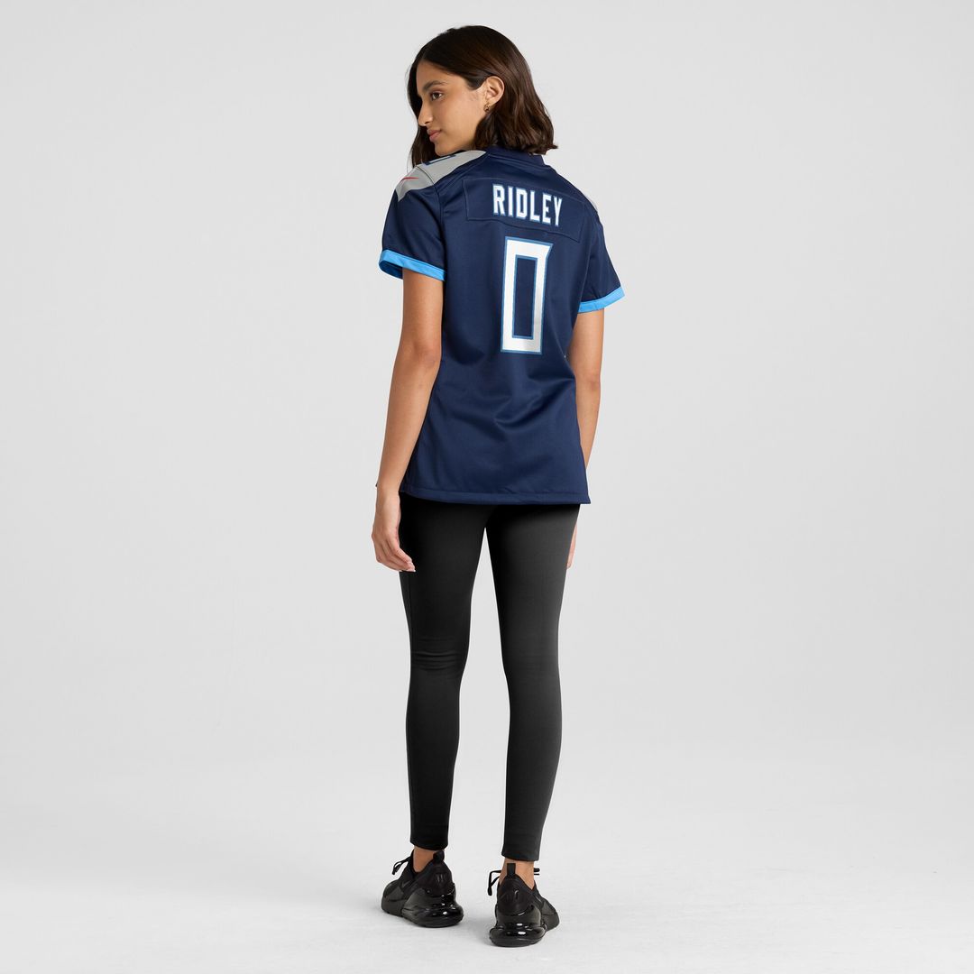 Calvin Ridley Tennessee Titans Nike Women's Game Player Jersey - Navy