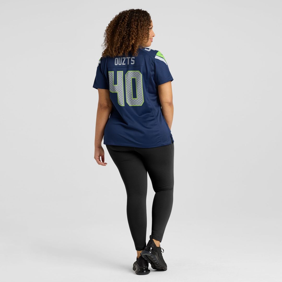 Robbie Ouzts Seattle Seahawks Nike Women's Team Game Jersey -  College Navy