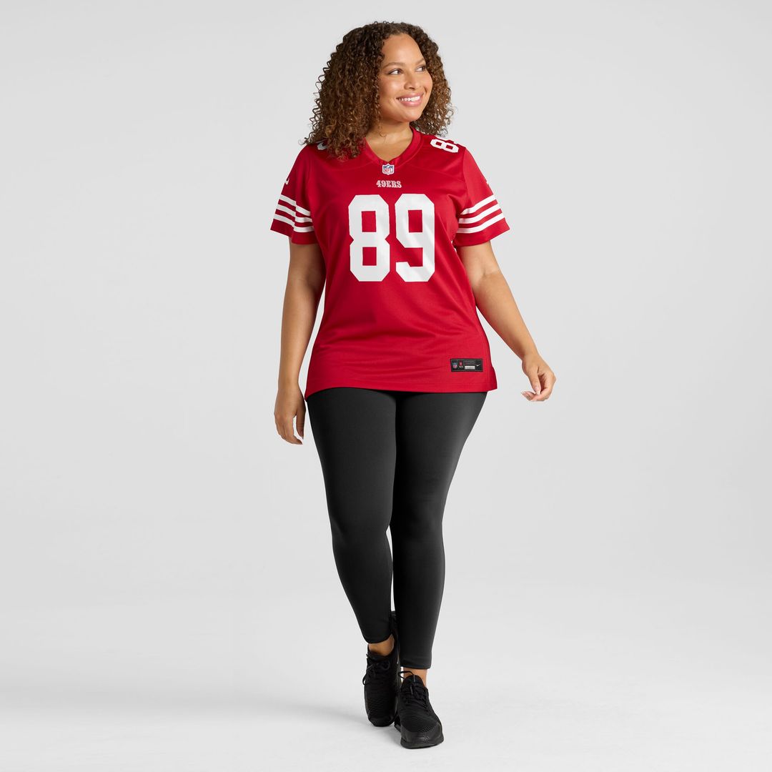 Luke Farrell San Francisco 49ers Nike Women's Team Game Jersey -  Scarlet