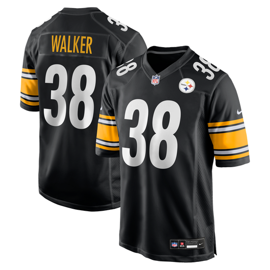 Mykal Walker Pittsburgh Steelers Nike Team Game Jersey -  Black