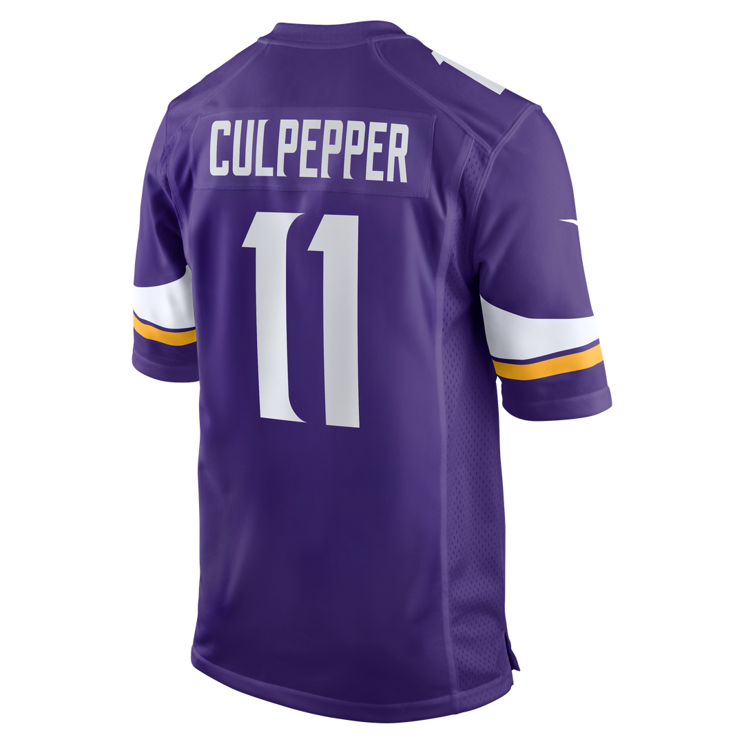 Daunte Culpepper Minnesota Vikings Nike Game Retired Player Jersey - Purple