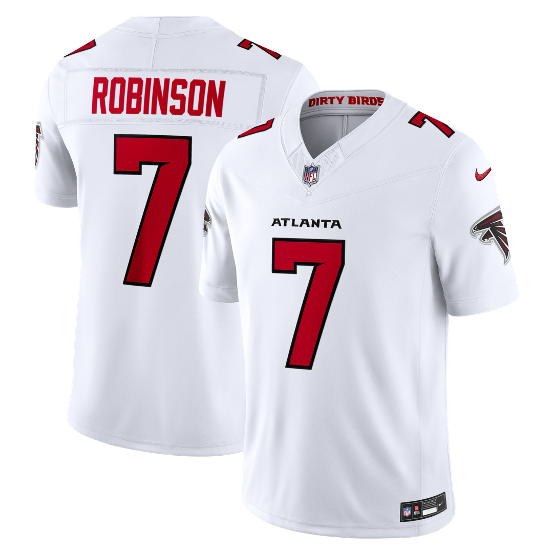 Bijan Robinson Atlanta Falcons Nike Vapor F.U.S.E. Stitched Limited Jersey - Red