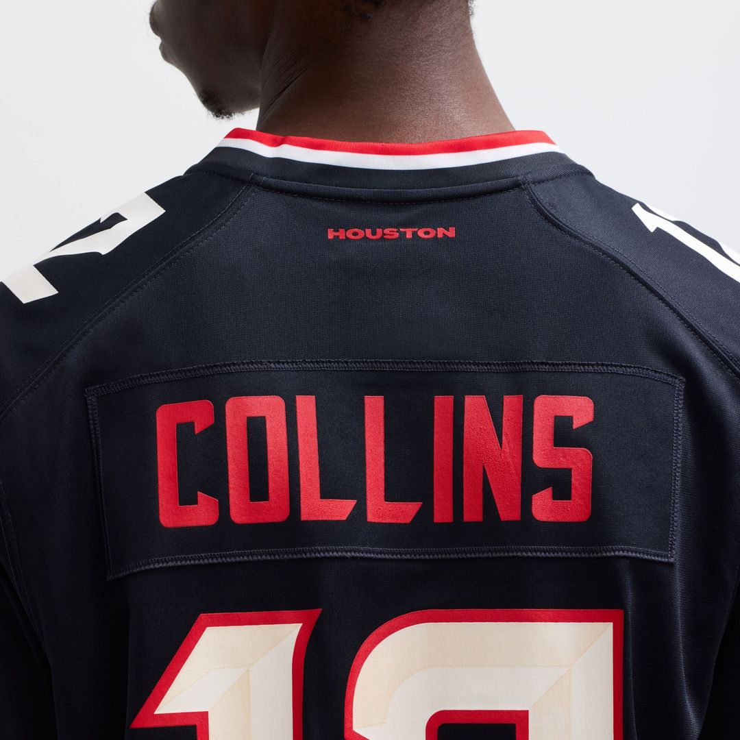 Nico Collins Houston Texans Nike Game Jersey -  White