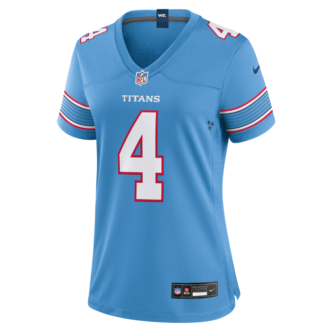 Wan'Dale Robinson Tennessee Titans Nike Women's Team Game Jersey - Light Blue