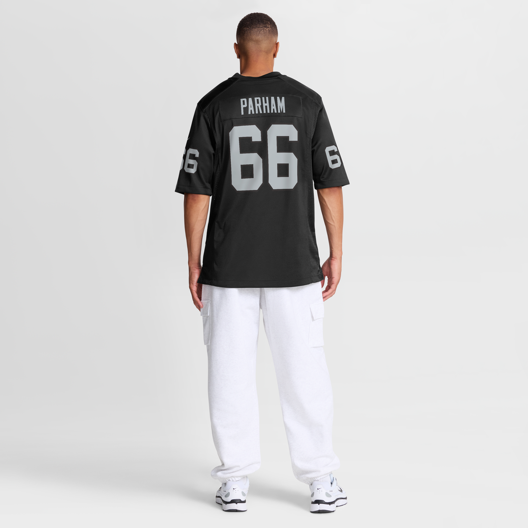 Dylan Parham Las Vegas Raiders Nike Game Player Jersey - Black