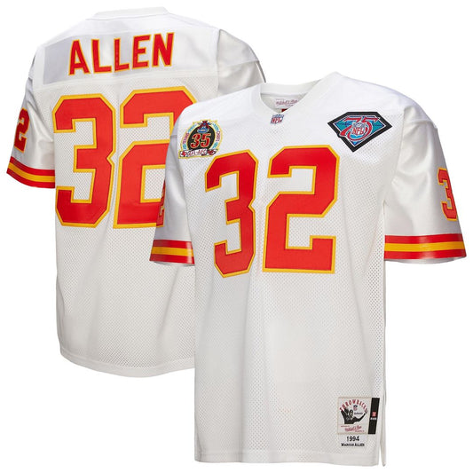 Marcus Allen Kansas City Chiefs 1994 Mitchell & Ness Authentic Throwback Retired Player Jersey - White