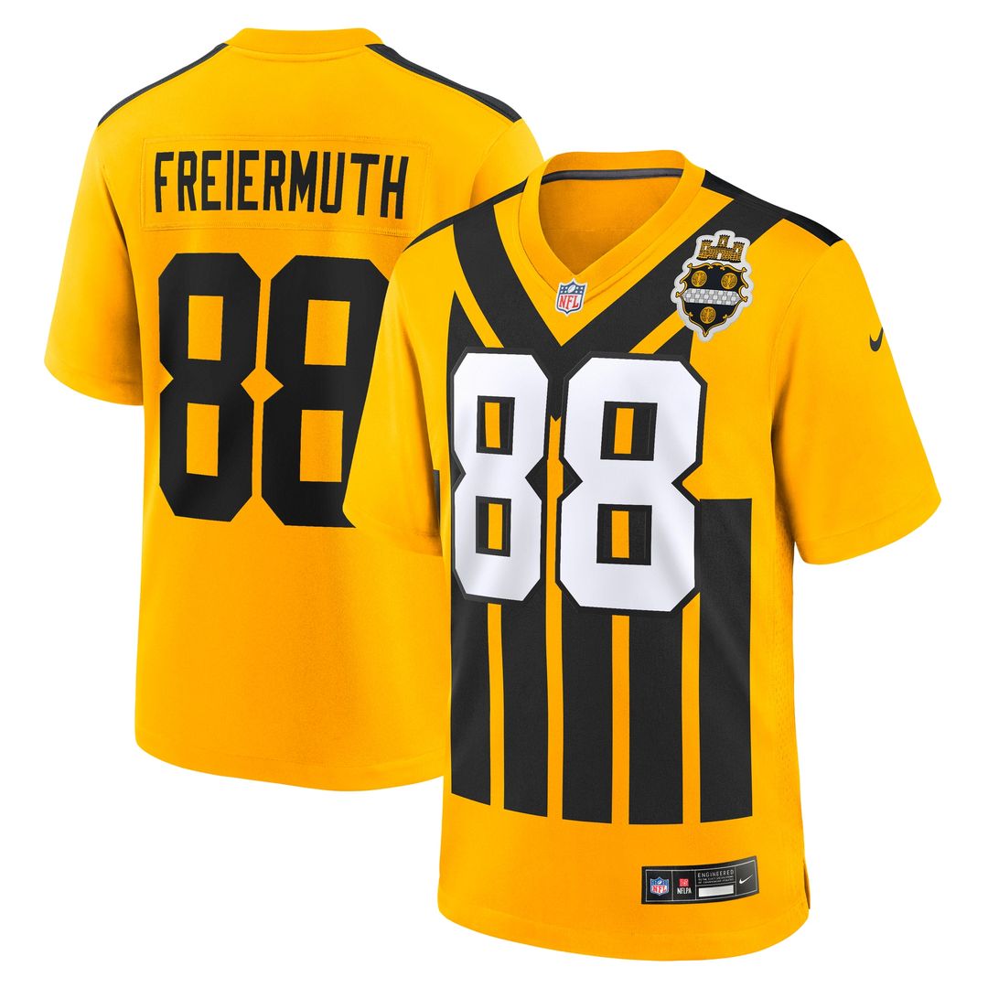 Pat Freiermuth Pittsburgh Steelers Nike Game Jersey - Black