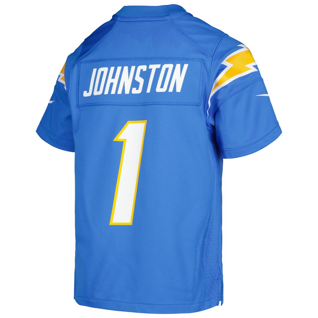 Quentin Johnston Los Angeles Chargers Nike Youth Game Jersey - Powder Blue