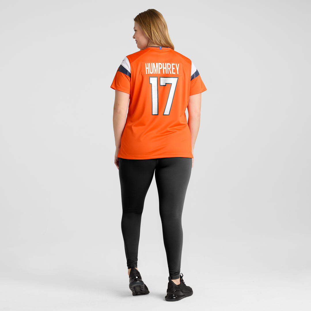 Lil'Jordan Humphrey Denver Broncos Nike Women's Team Game Jersey -  Orange