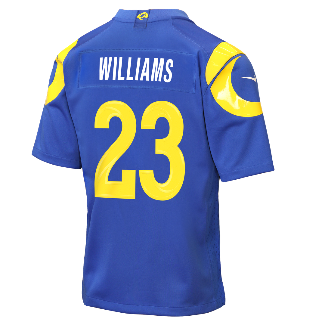 Kyren Williams Los Angeles Rams Nike Youth Game Jersey - White