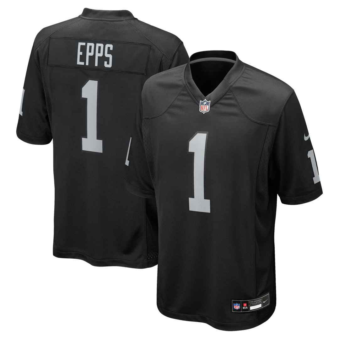 Marcus Epps Las Vegas Raiders Nike Game Player Jersey - Black