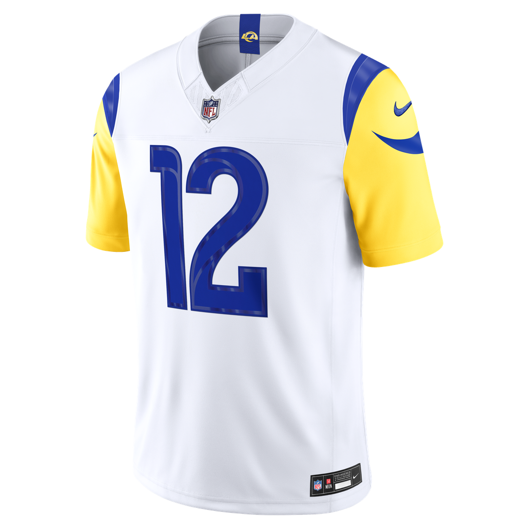 Puka Nacua Los Angeles Rams Nike Vapor F.U.S.E. Stitched Limited Jersey - Royal