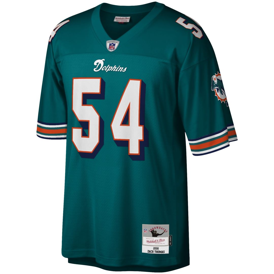Zach Thomas Miami Dolphins Mitchell & Ness Legacy Replica Jersey - White