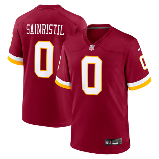 Mike Sainristil Washington Commanders Nike Game Jersey - Burgundy