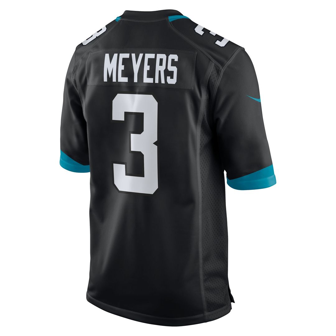 Jakobi Meyers Jacksonville Jaguars Nike Team  Game Jersey -  Teal
