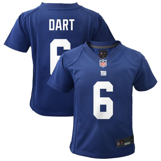 Jaxson Dart New York Giants Nike Toddler Team Game Jersey - Royal