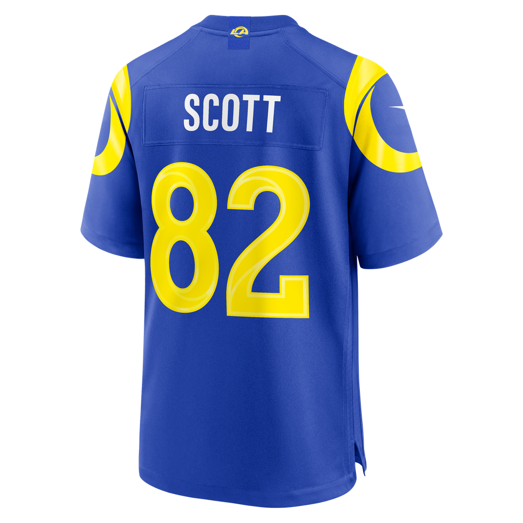 Tyler Scott Los Angeles Rams Nike Team Game Jersey - Royal