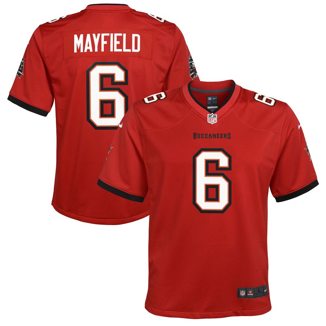 Baker Mayfield Tampa Bay Buccaneers Nike Youth Alternate Game Jersey - Orange