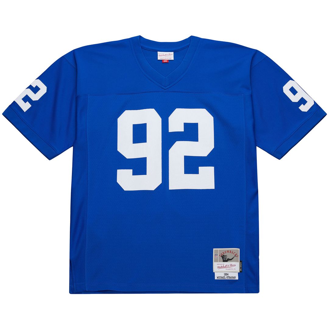 Michael Strahan New York Giants Mitchell & Ness 1994 Legacy Replica Jersey - Royal