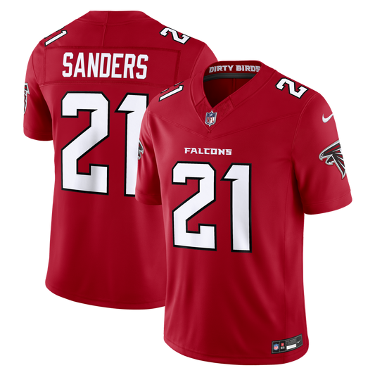 Deion Sanders Atlanta Falcons Nike Vapor F.U.S.E. Stitched Retired Limited Jersey - Red