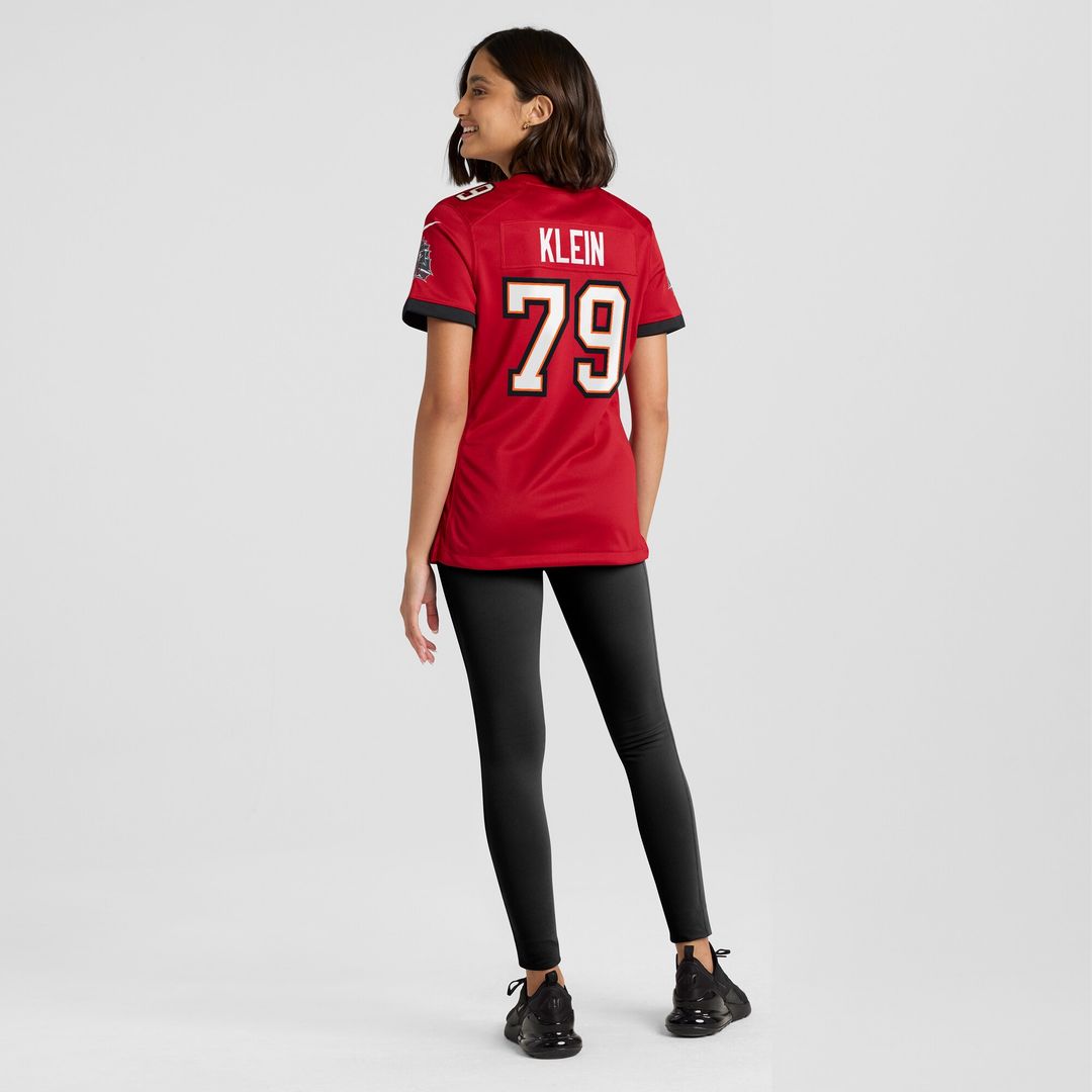 Elijah Klein Tampa Bay Buccaneers Nike Women's  Game Jersey -  Red