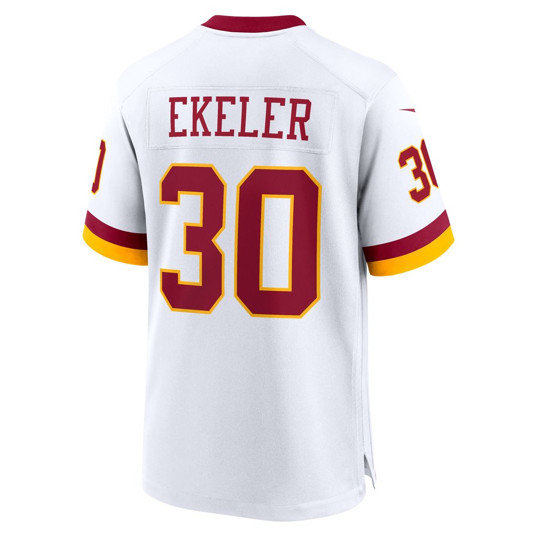 Austin Ekeler Washington Commanders Nike Game Player Jersey - Burgundy