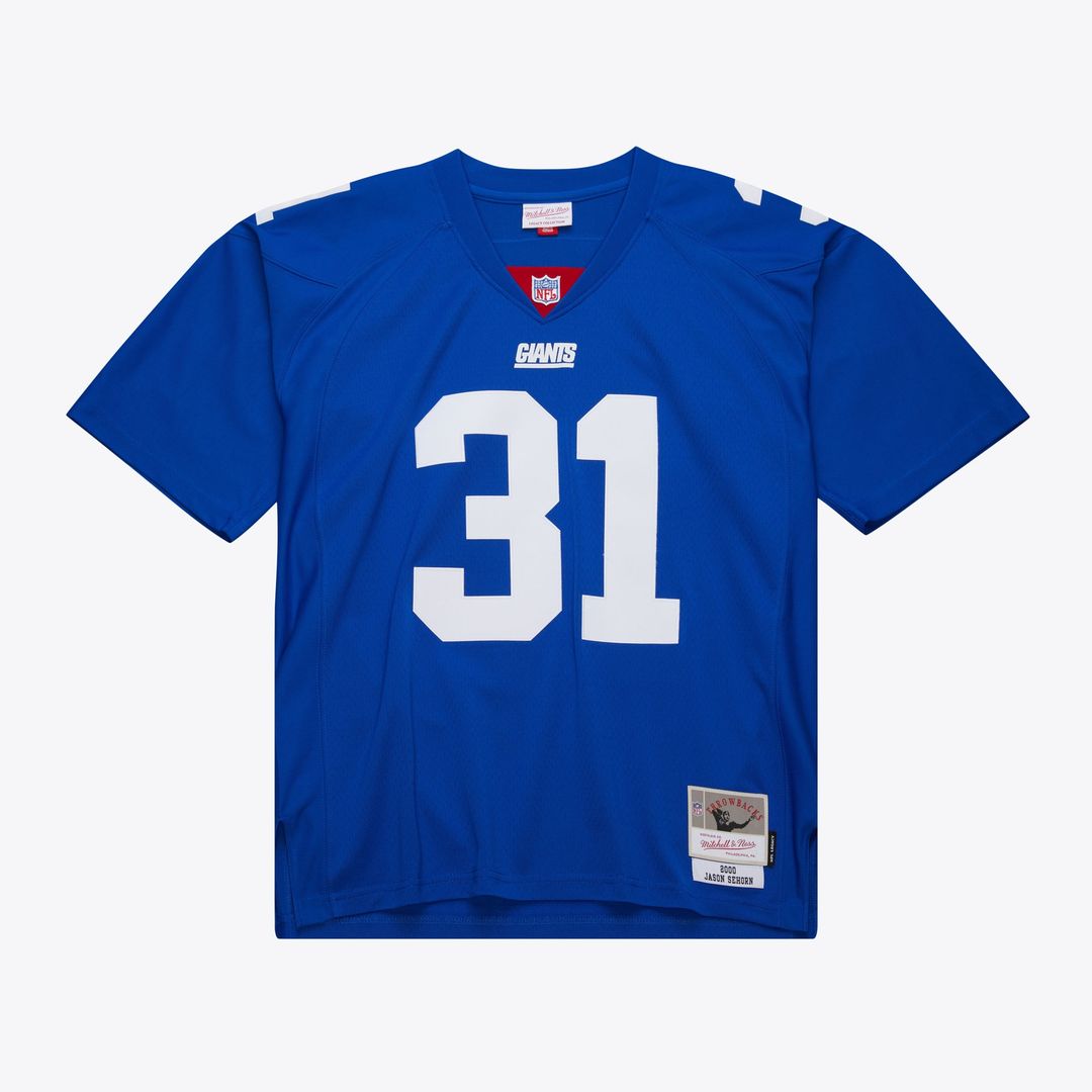 Jason Sehorn New York Giants Mitchell & Ness 2000 Legacy Replica Jersey - Royal