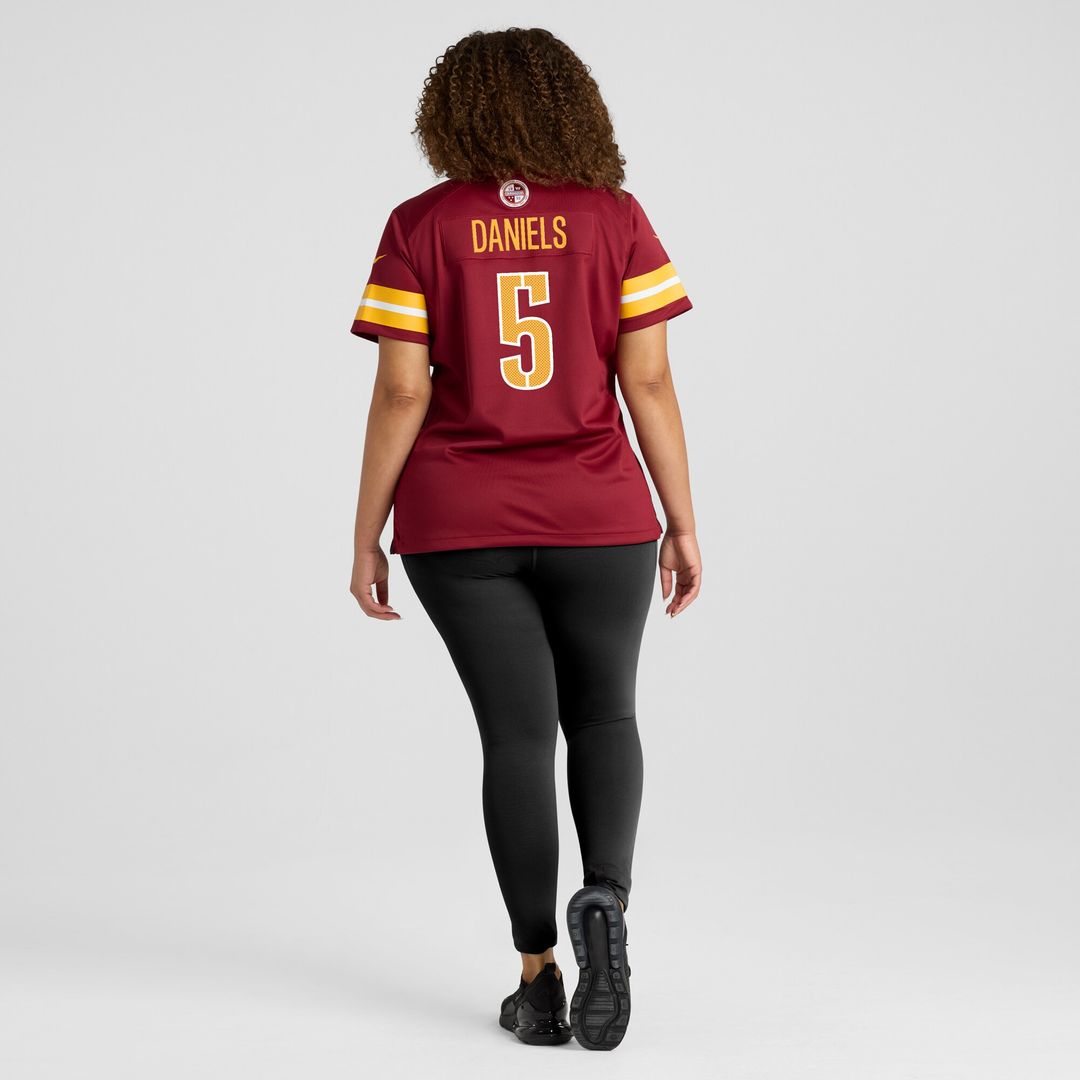 Jayden Daniels Washington Commanders Nike Women's Game Jersey -  White