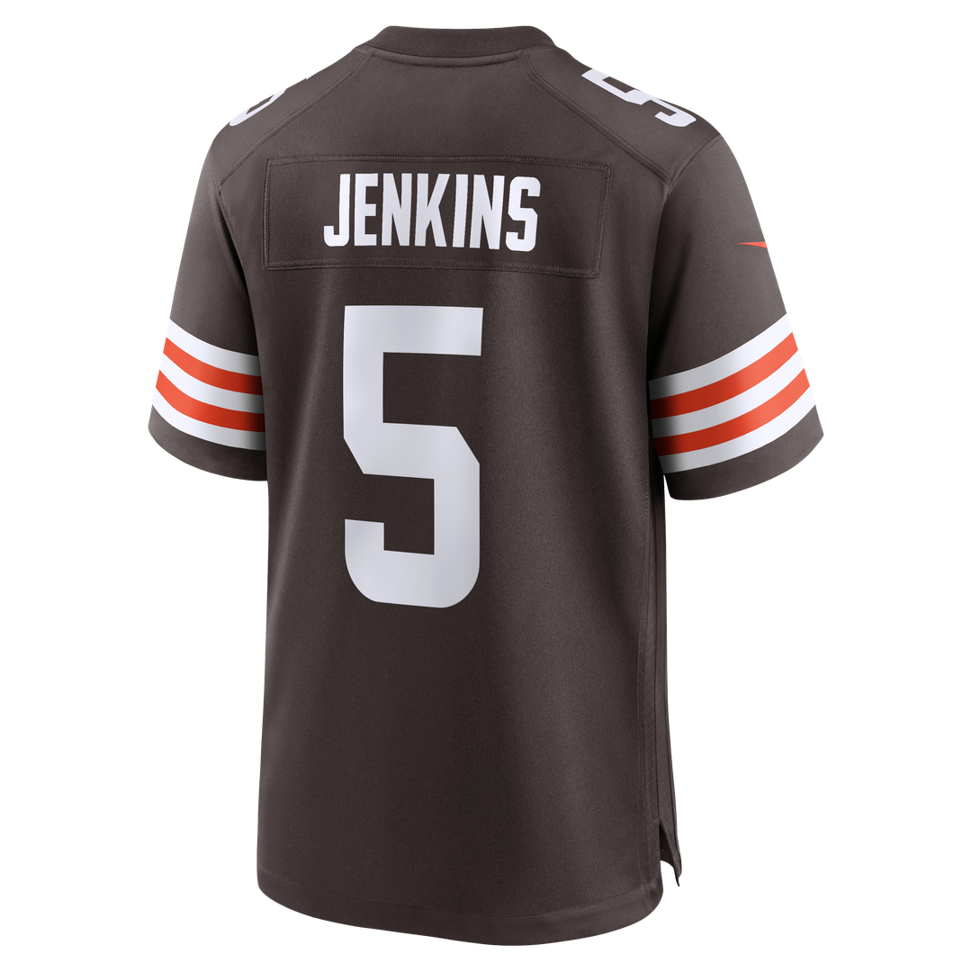 Rayshawn Jenkins Cleveland Browns Nike Team Game Jersey -  Brown
