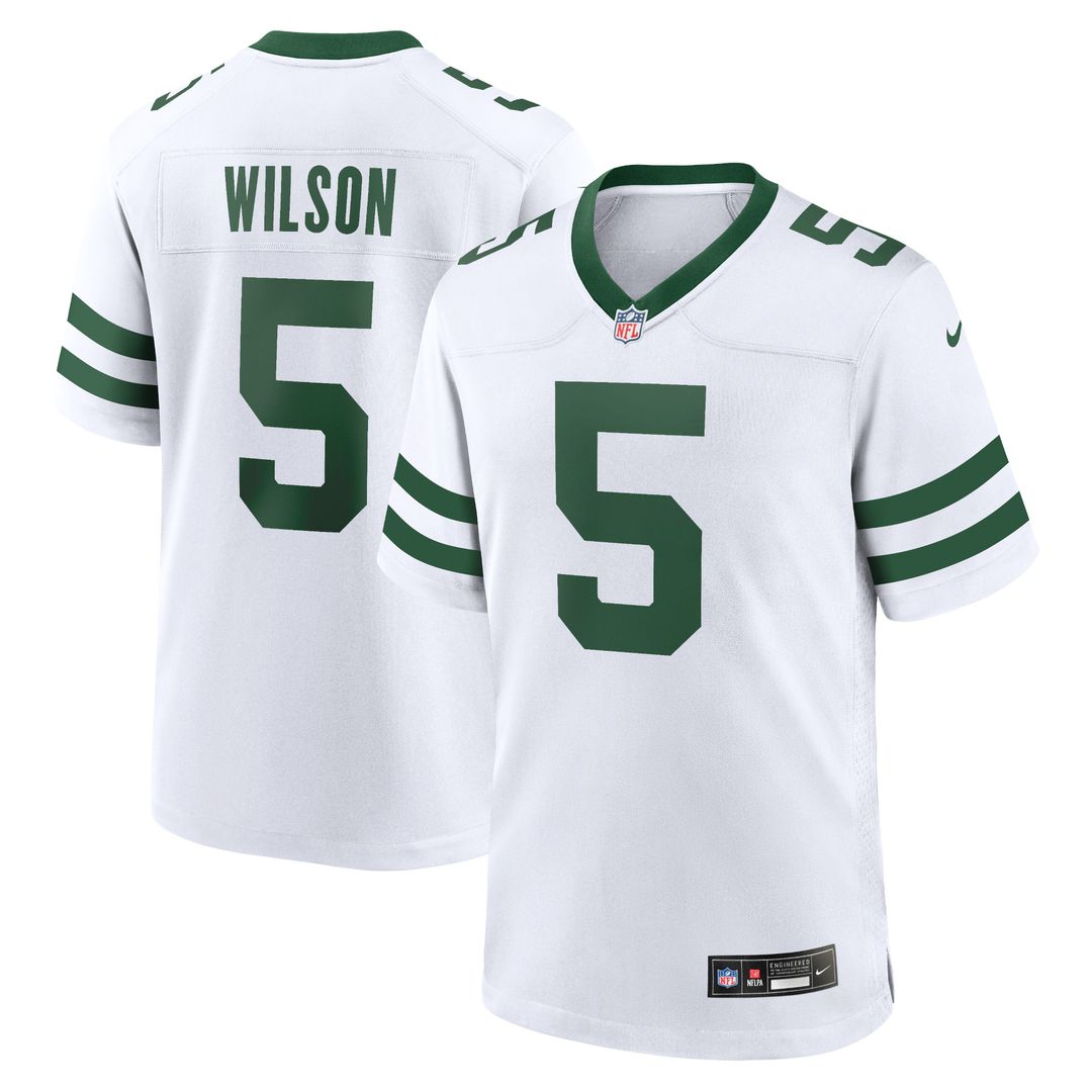 Garrett Wilson New York Jets Nike Game Jersey - Legacy Green