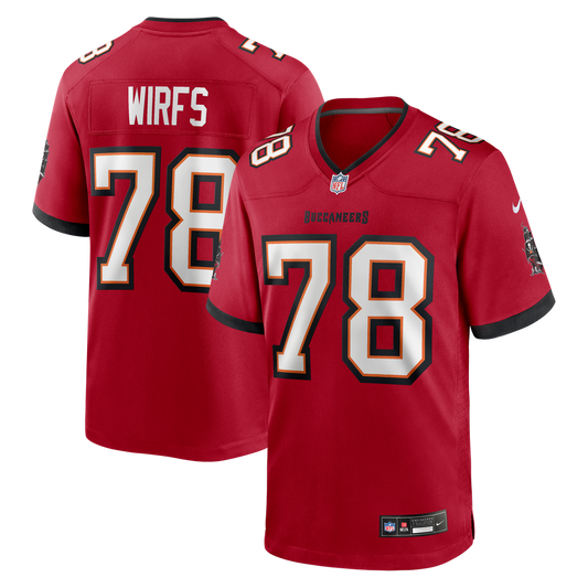 Tristan Wirfs Tampa Bay Buccaneers Nike  Game Jersey -  Red