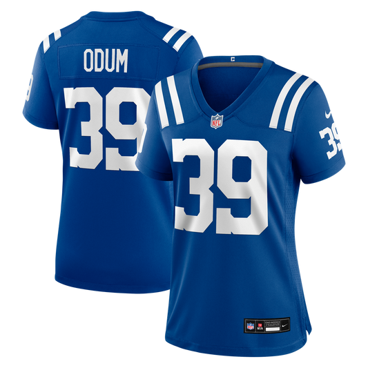 George Odum Indianapolis Colts Nike Women's Team Game Jersey -  Royal