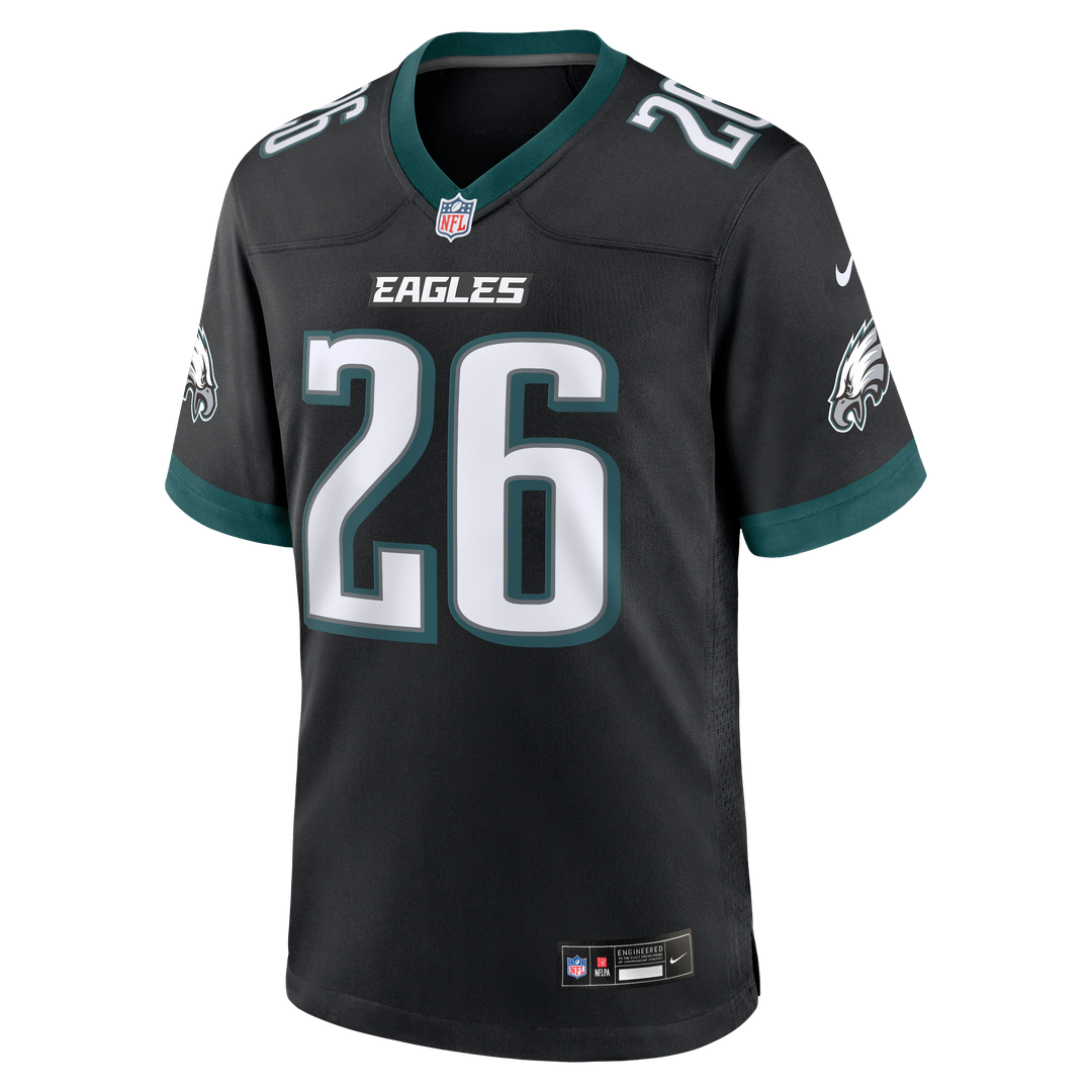 Saquon Barkley Philadelphia Eagles Nike Alternate Game Jersey -  Black