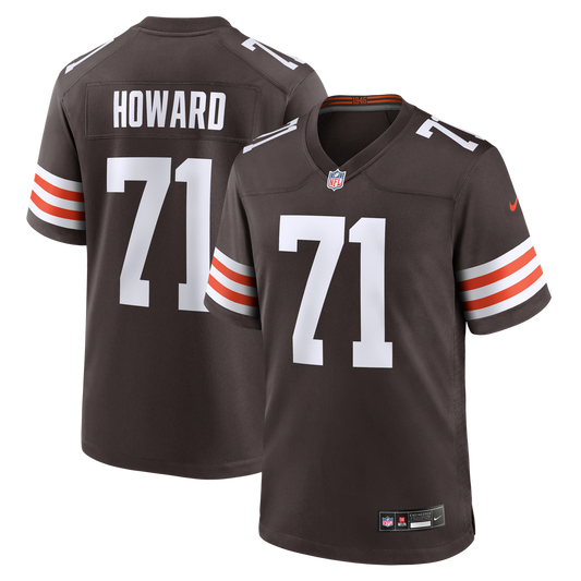 Tytus Howard Cleveland Browns Nike Team Game Jersey -  Brown