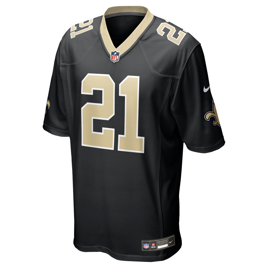 Justin Reid New Orleans Saints Nike Team Game Jersey -  Black