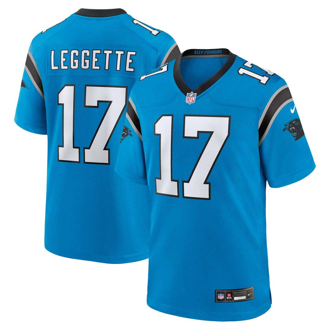 Xavier Legette Carolina Panthers Nike Game Jersey -  White
